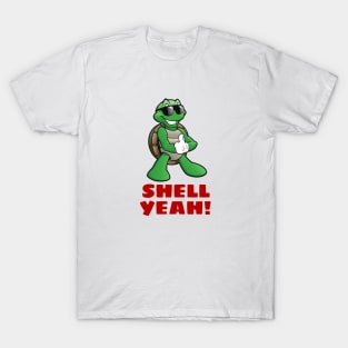 Shell Yeah | Turtle Pun T-Shirt